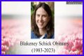 Blakeney Schick Obituary, What Happened To Blakeney Schick? How Did Blakeney Schick Die?